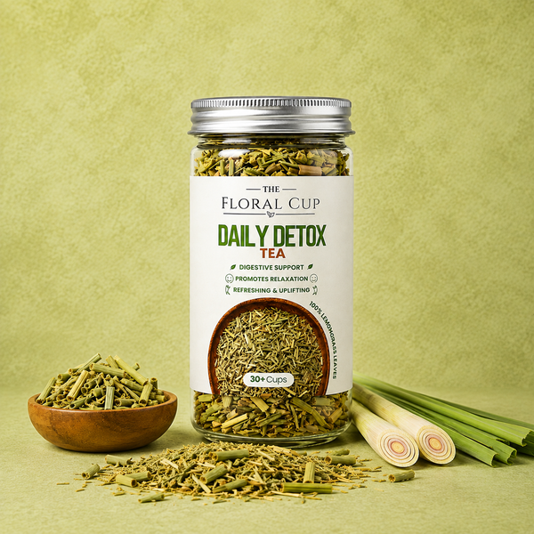 Daily Detox Herbal Tea | Lemongrass Tea | 30+ Cups