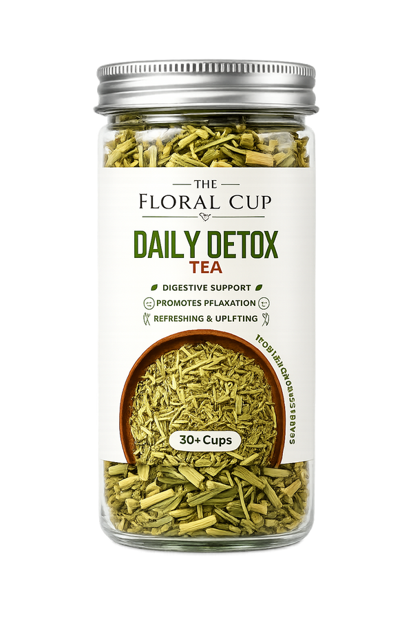Daily Detox Herbal Tea | Lemongrass Tea | 30+ Cups