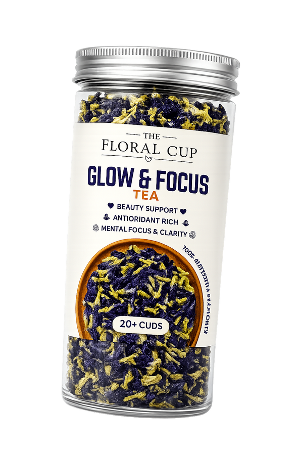 Glow & Focus Herbal Tea – Butterfly Pea Flower
